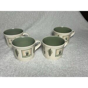 Pfaltzgraff Naturewood Portfolio Stoneware 2 3/4" Mug Soup Cup Set Of 4